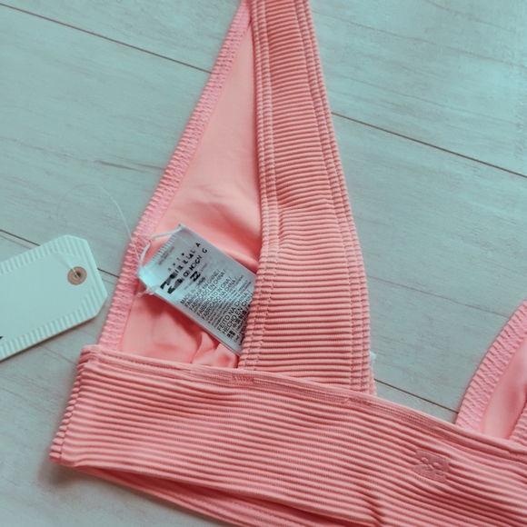 BILLABONG NEW Tanlines Remi Plunge Bikini Top - Picture 5 of 8